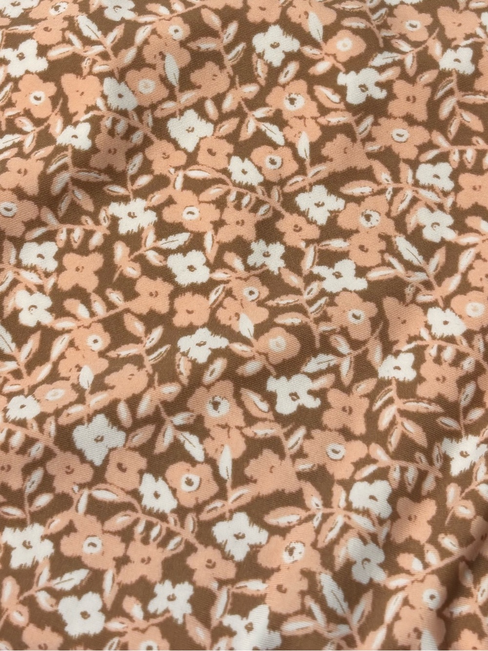 Aerie Wrap Halter High-Waisted Bikini – Peach Floral Print Women’s Size XL (NWT) - Picture 4 of 9